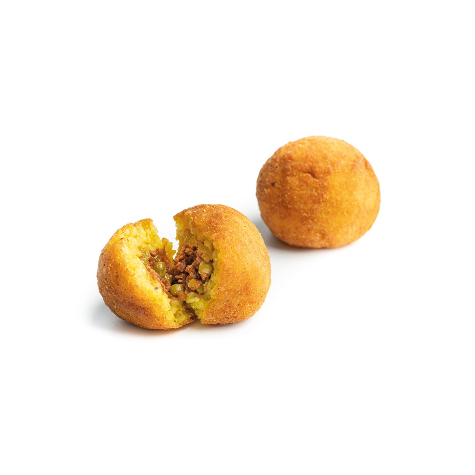 Arancina carne frita