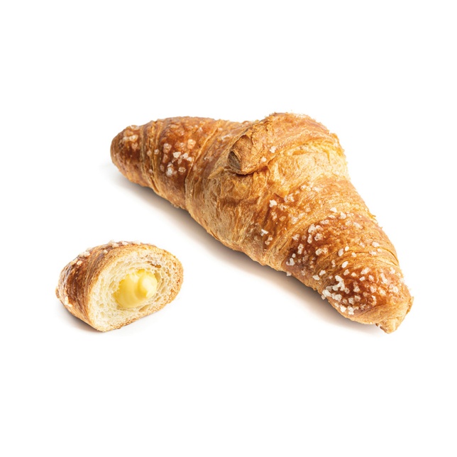 Croissant assado de creme 4 unidades