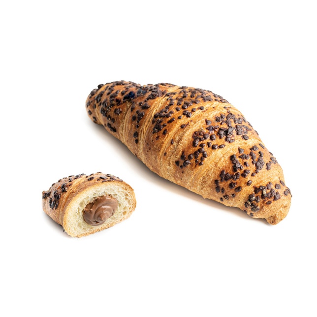 Croissant assado de chocolate 4 unidades