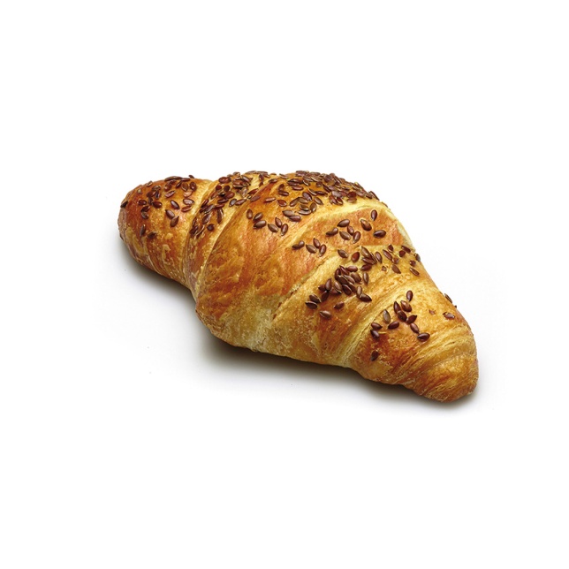 Croissant vegano de frutas do bosque