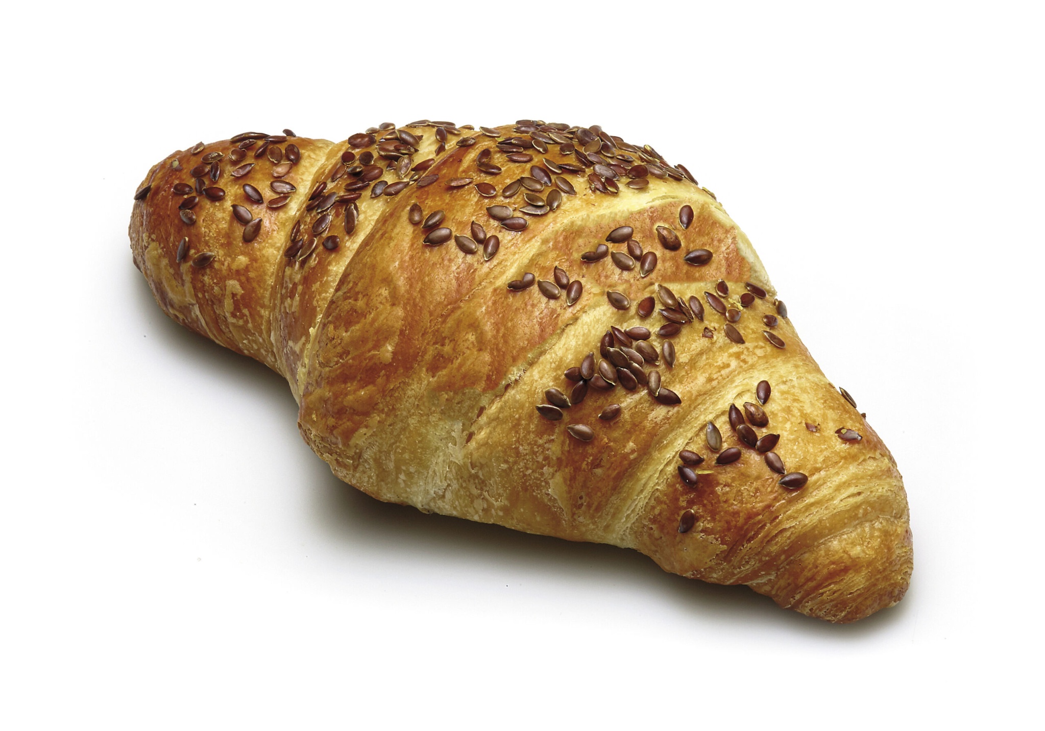 Croissant vegano de frutas do bosque