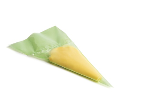 Creme no saco de confeitar