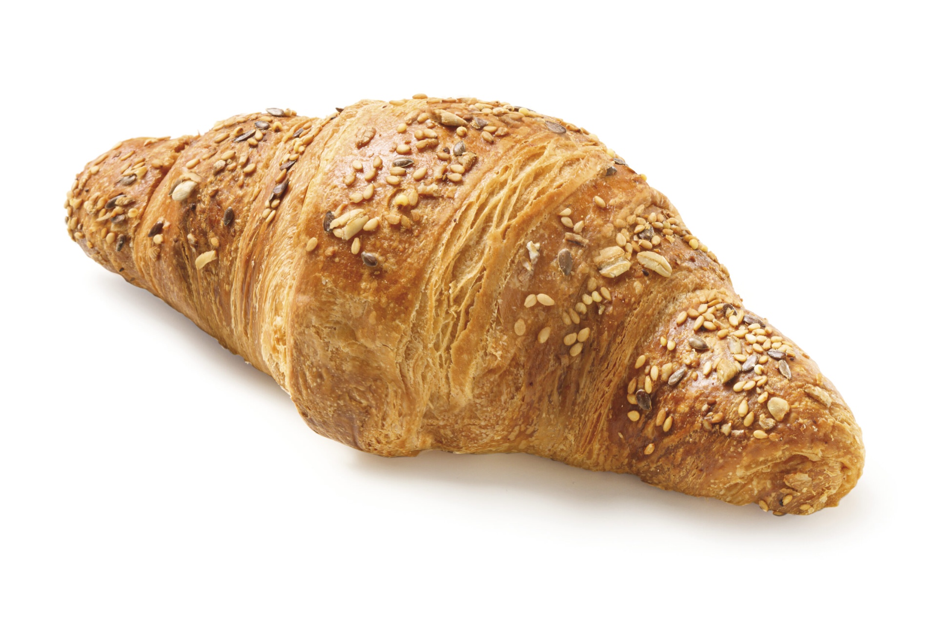 Croissant vegano de laranja