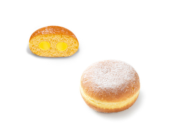Sonho de creme açucarado