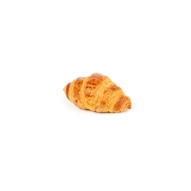 Micro croissant completamente de manteiga