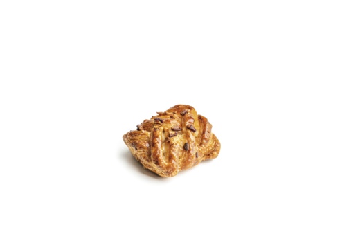 Mini trança de nozes pecan