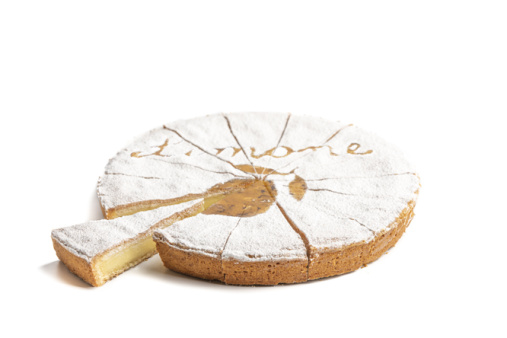 Torta de limão pré cortada