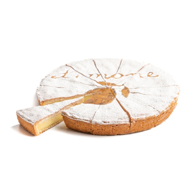 Torta de limão pré cortada