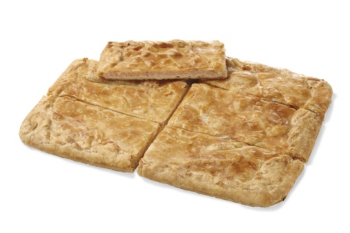 Pedaço de torta salgada valdostana